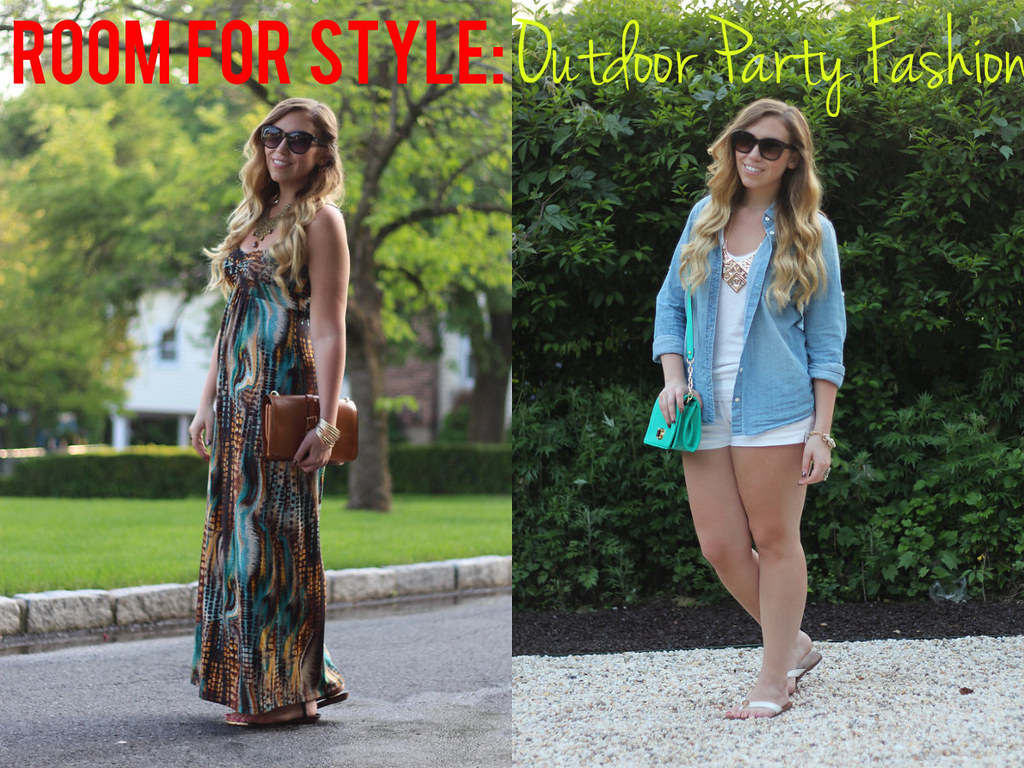Living After Midnite: Jackie Giardina: Outdoor Party Fashion Outfits