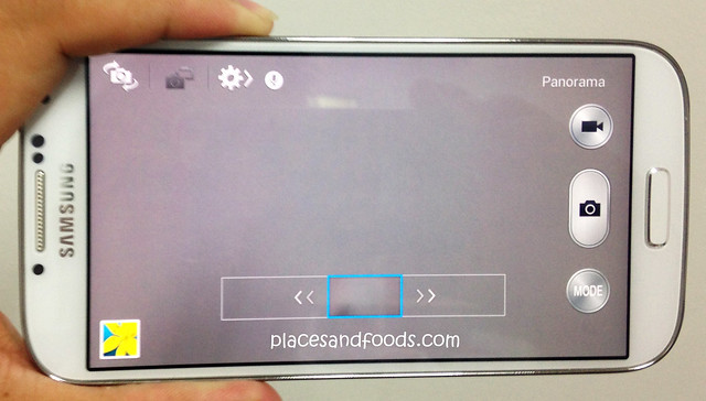 Samsung S4 Panorama Mode