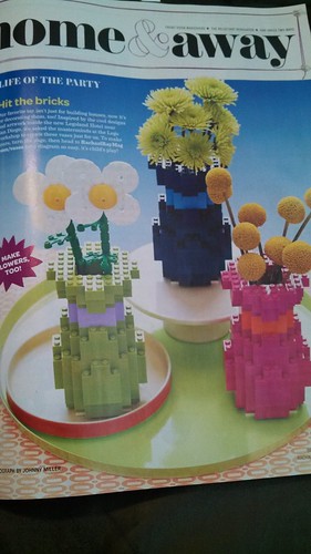Lego flowers and vases