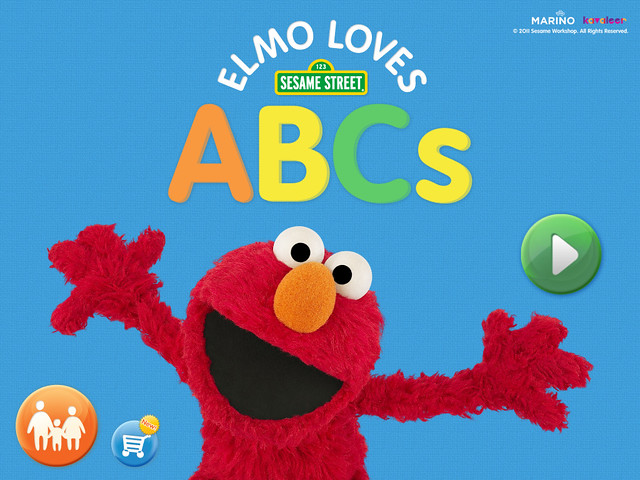 ELMO LOVES ABCs - iPad App For Toddlers - Kaelah Bee