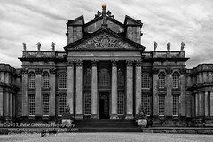 The Architecture Of Blenheim Palace, Woodstock, Oxfordshire
