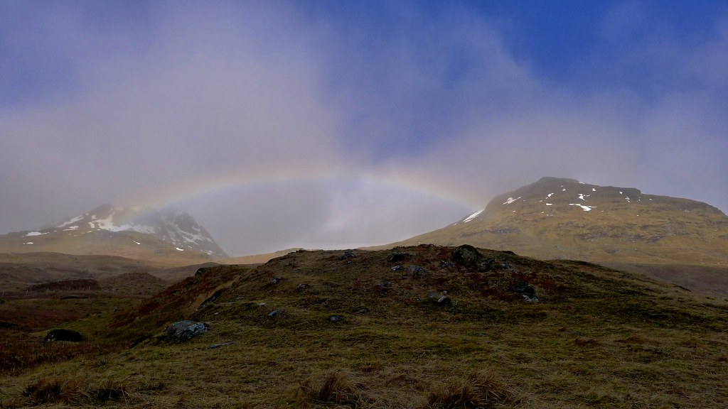 Rainbow in Glen Lochay