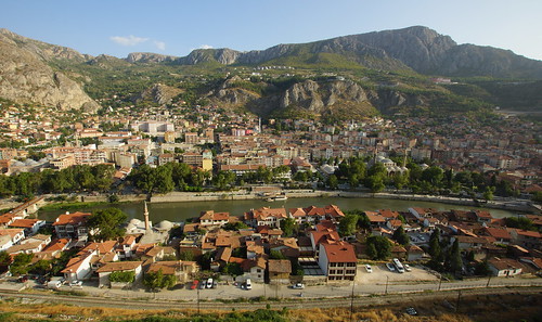 Amasya, as seen from the Pontic tombs by CharlesFred