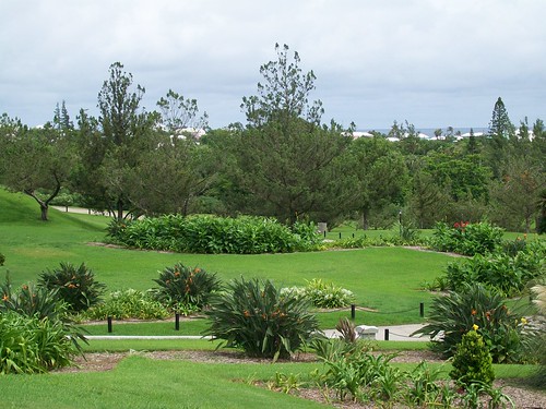The Bermuda Botanical Gardens.