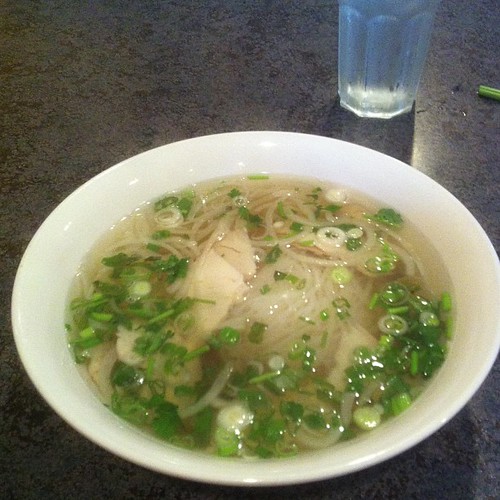 Post-rally chicken pho #yegfood #yegpho by raise my voice