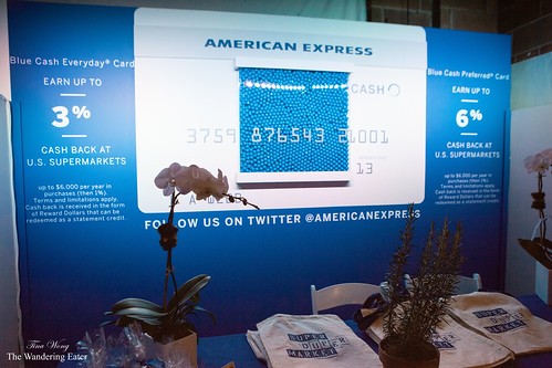 American Express Blue Cash Card booth