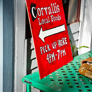 Corvallis local foods (by: Pat Kight, creative commons)