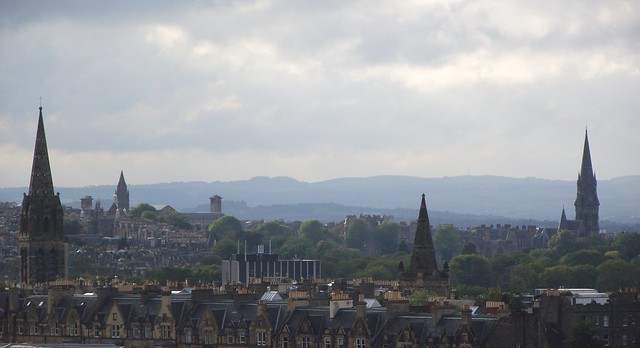Edinburgh, city of hills and spires