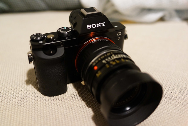 Sony A7 Leica-R 50/2