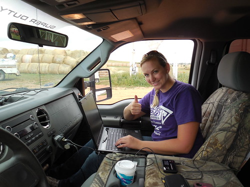 Working from the pickup