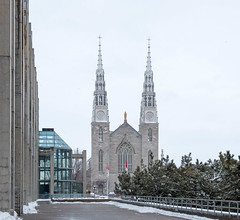 Notre Dame Basilica in Ottawa