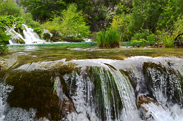 Small Falls at Plitvice Lakes, Croatia