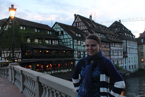 Jenni at Strasbourg's Petite France