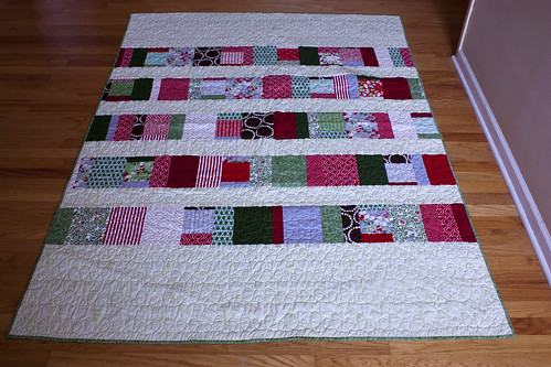 Patchwork Christmas Quilt