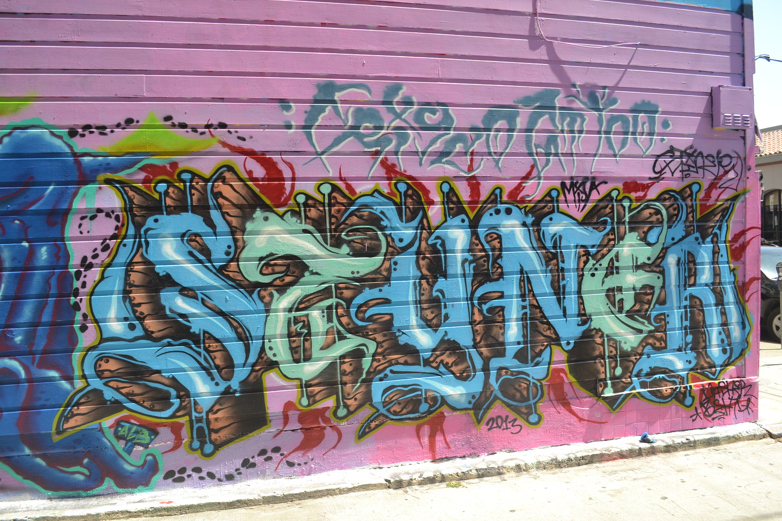 STYNER, Street Art, Graffiti, San Francisco, SF,