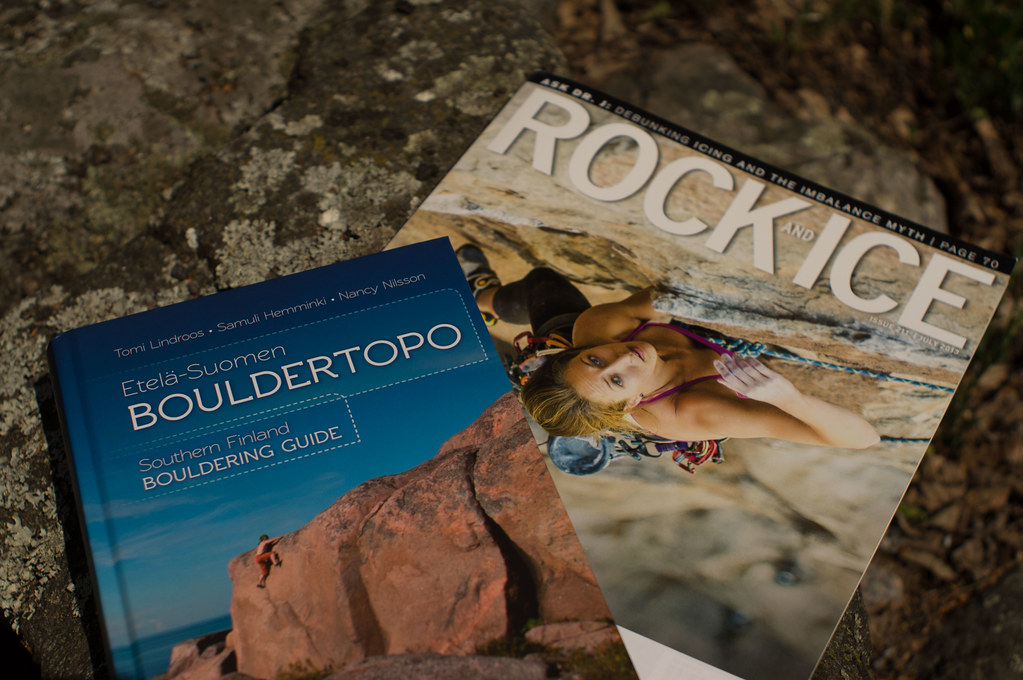Southern Finland Bouldering Guide + Rock & Ice