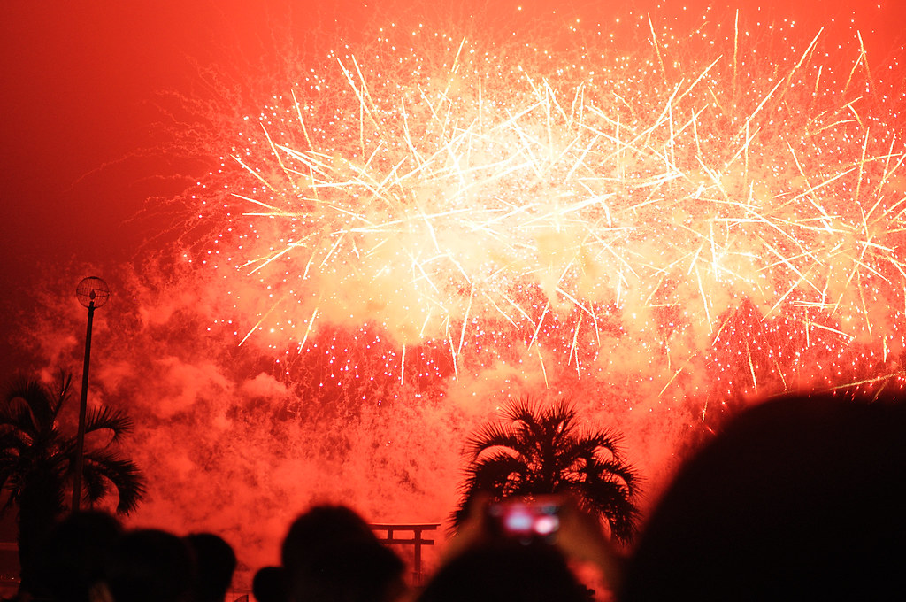 Bentenjima Fireworks - Final Explosions