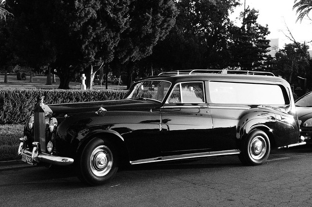 hollywood forever hearse