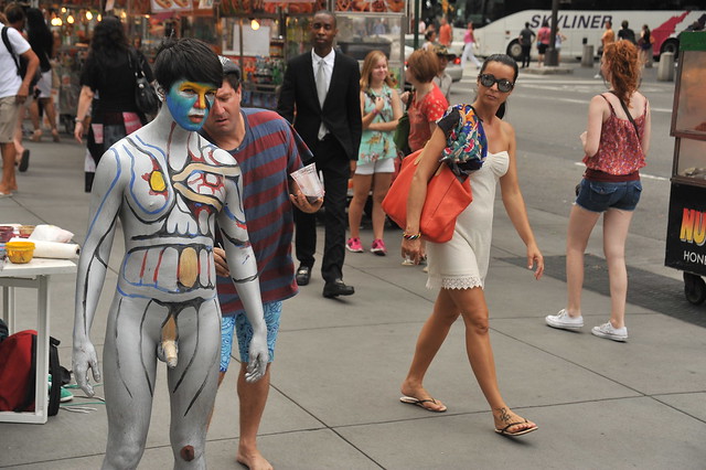 Body Painting In Manhattan Body Art By Flickr Photo Sharing