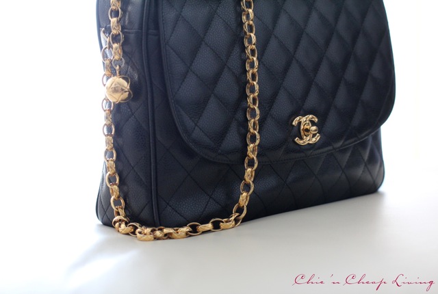 Chanel vintage camera bg side by Chic n Cheap Living