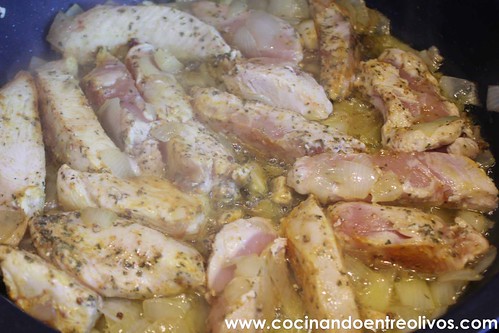Pollo almendrado con miel www.cocinandoentreolivos (10)