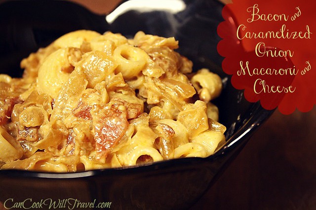Bacon and Caramelized Onion Macaroni and Cheese