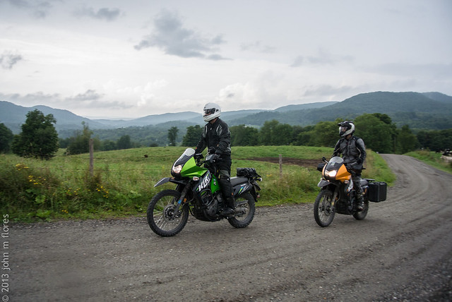 Exploring Vermont's Dirt Roads on Dual Sport Motorcycles
