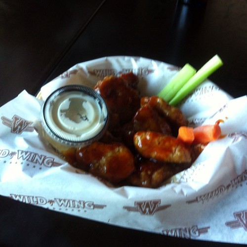 Boneless wings at Wild Wing #yegfood by raise my voice