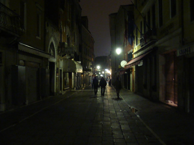 Venetian Streets at Night