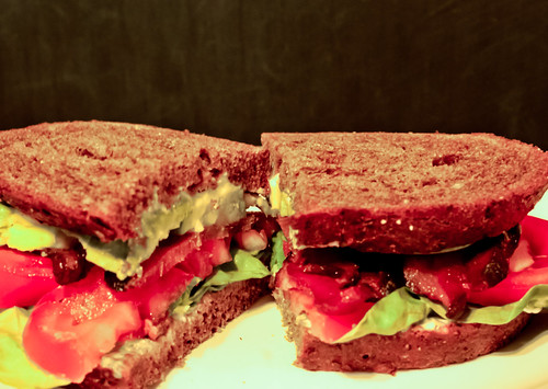 Mother of All BLT with Avocado on Ukrainian Dark Bread. You're welcome. by chloe & ivan
