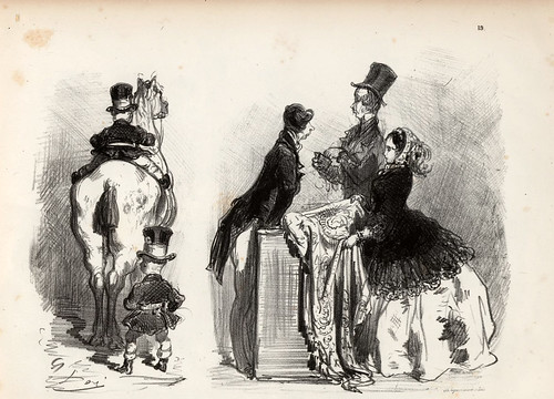 018-Canario-( bobo)-La Ménagerie parisienne, par Gustave Doré -1854- Fuente gallica.bnf.fr-BNF