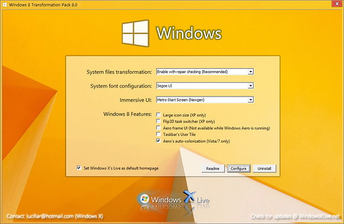 Скачать Windows 8 Transformation Pack 8.0