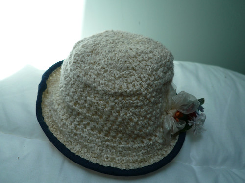 Crochet doll's hat