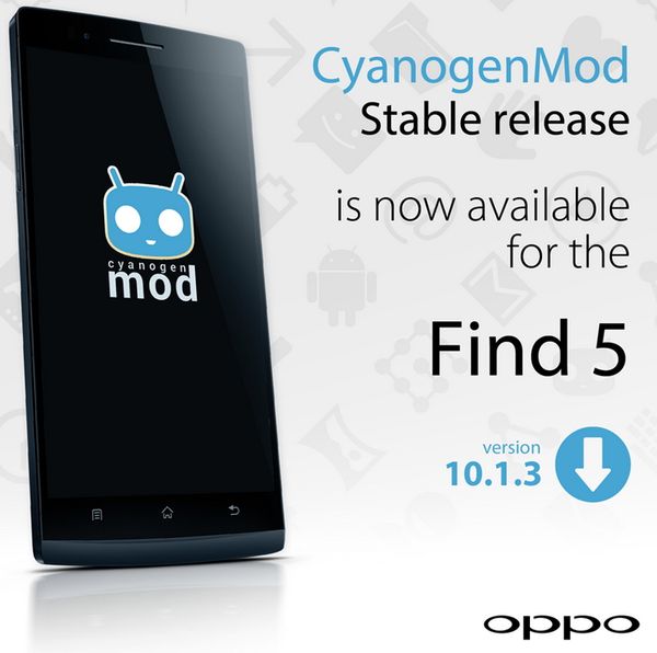 CyanogenMod для Oppo Find 5