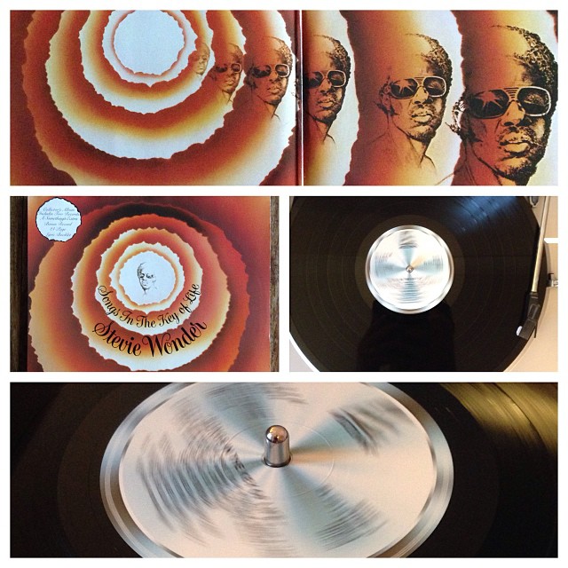 021113_ #np "Songs in the Key of Life" by Stevie Wonder #vinyl