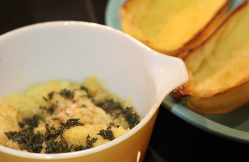Spaghetti Squash with Sage & Brown Butter