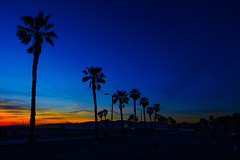 Sunset Santa Monica Beach 030717