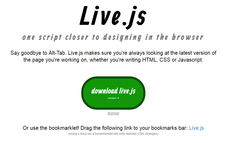 Live.js: Tự động refresh trang