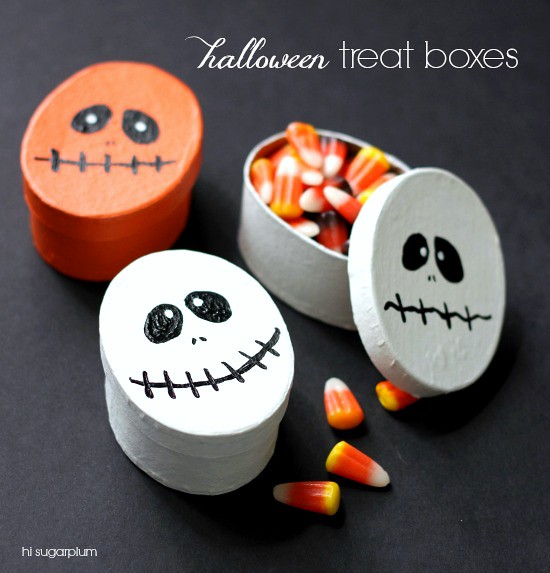 Hi Sugarplum | Halloween Treat Boxes