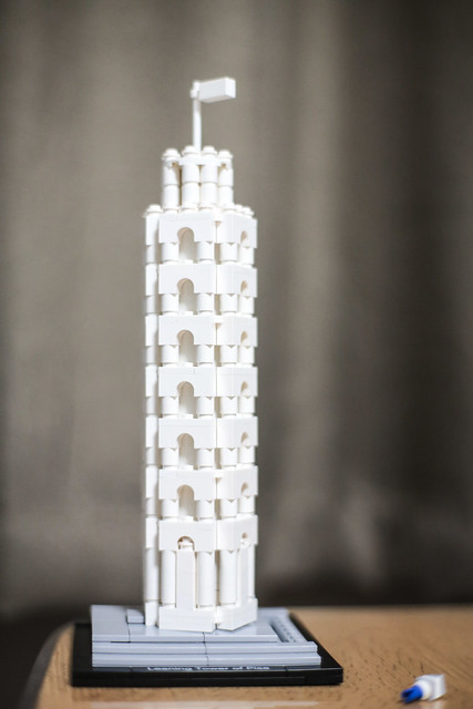 The Leaning Tower of Pisa LEGO