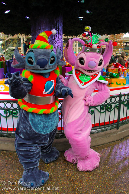 Meeting Christmas Stitch and Angel