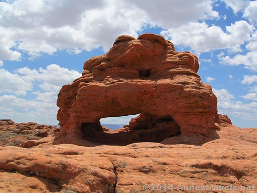 Another of the arches in Pioneer Park, St. George, Utah