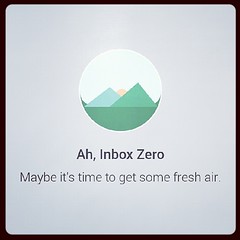 It feels good every time! #InboxZero #productivity  #cloudmagic