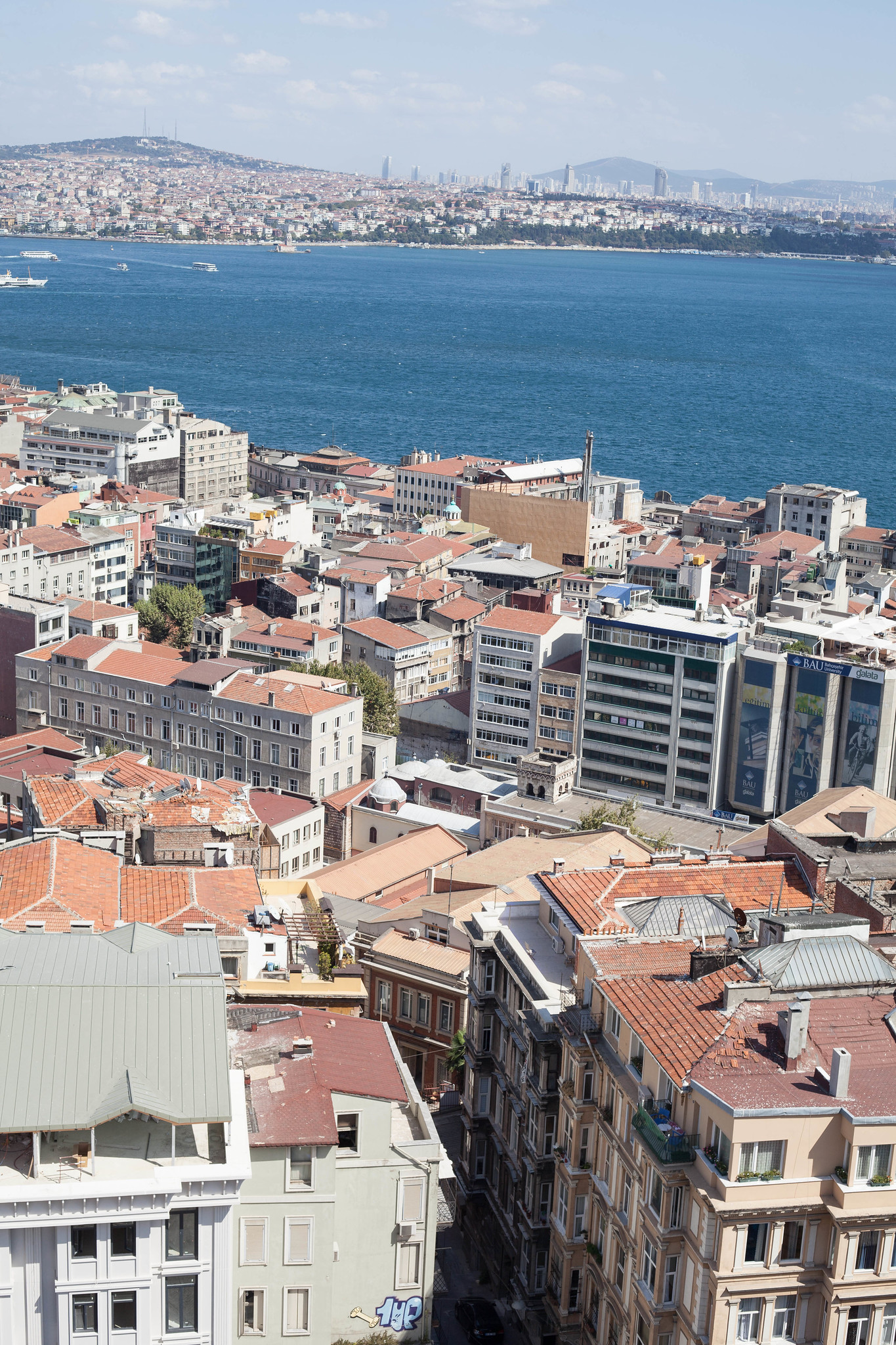 Our apartment from Galata Tower.