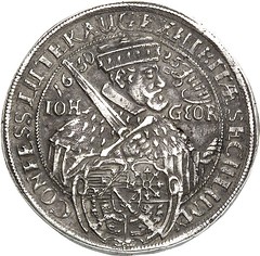 2989 Germany. Saxony. Thick quadruple reichsthaler 1630
