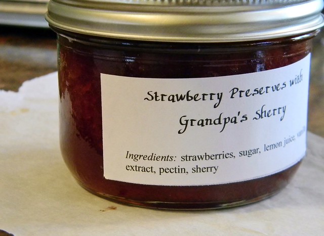 Berry Preserves with Grandpa's Sherry