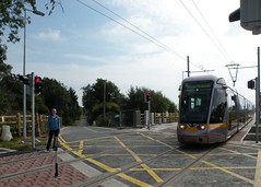 Luas Extension Construction and Opening at Laughanstown