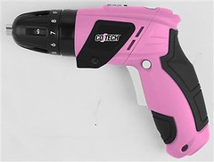 Pink Ribbon Drill for October from Clas Ohlson 2011