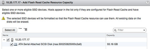 Introduction to vSphere Flash Read Cache aka vFlash