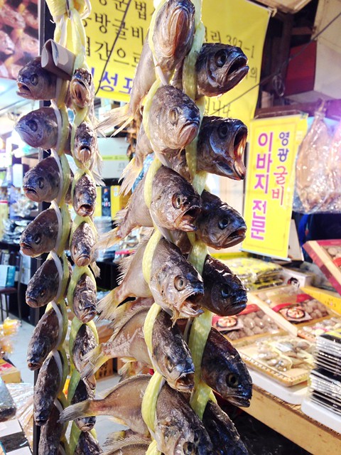 Gwangjang Traditional Market in Korea
